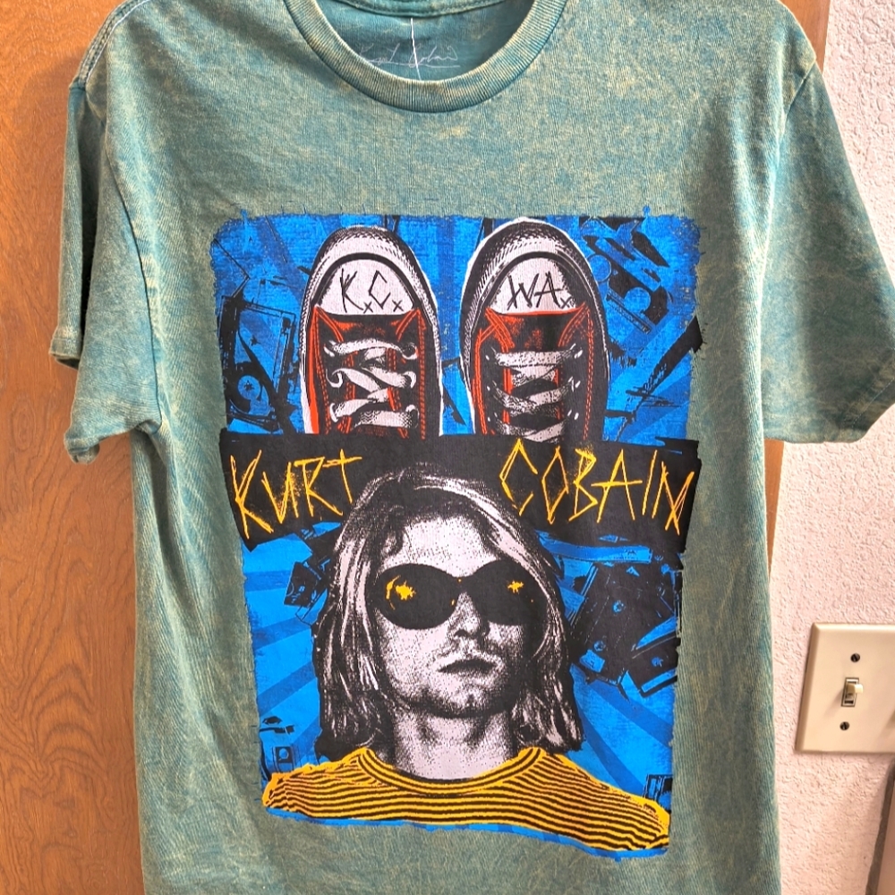 Kurt Cobain Graphic T Shirt